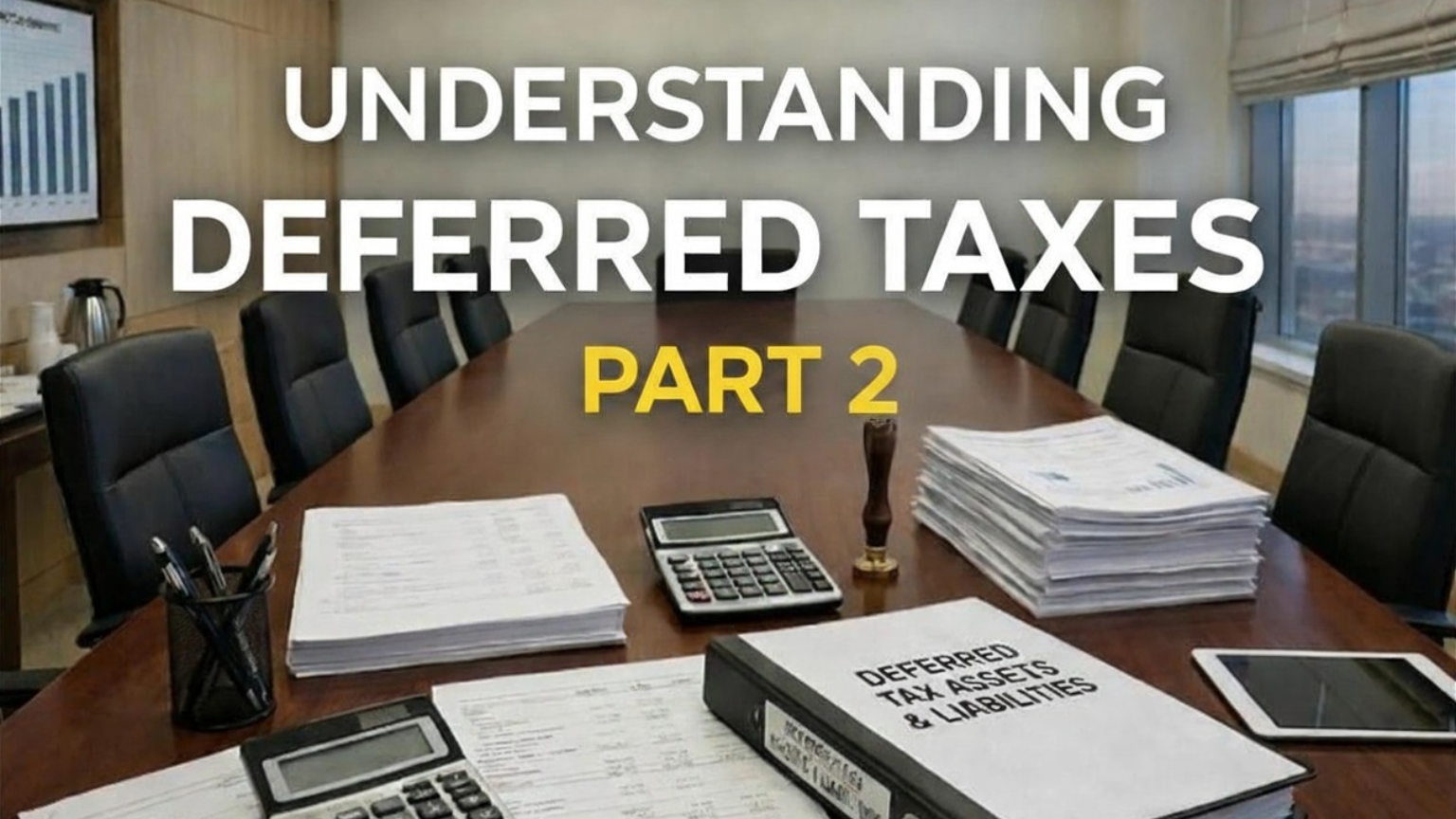 UNDERSTANDING DEFERRED TAXES: PART II