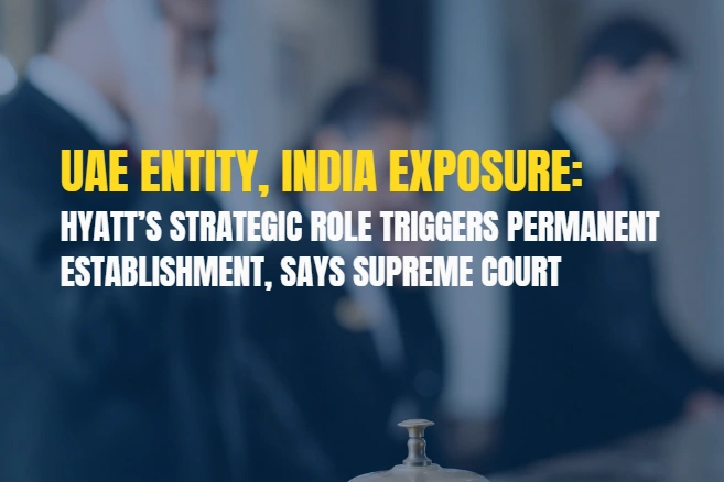 UAE ENTITY, INDIA EXPOSURE
