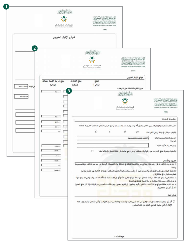 Submitted return form