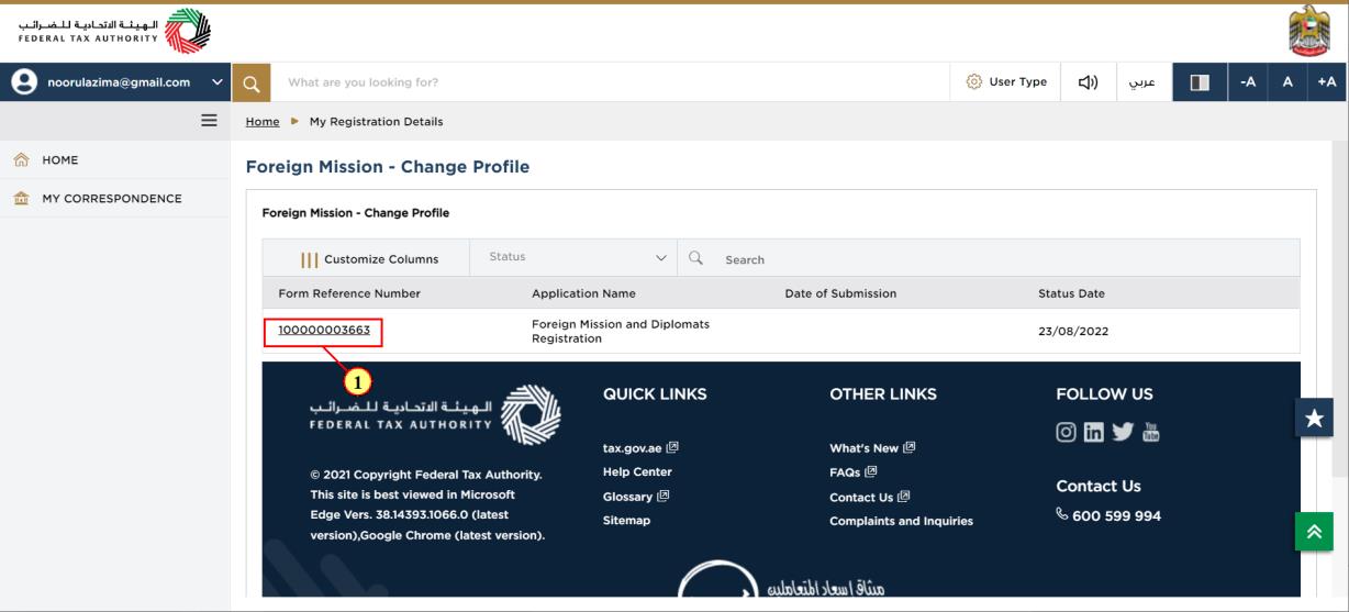 Profile Dashboard