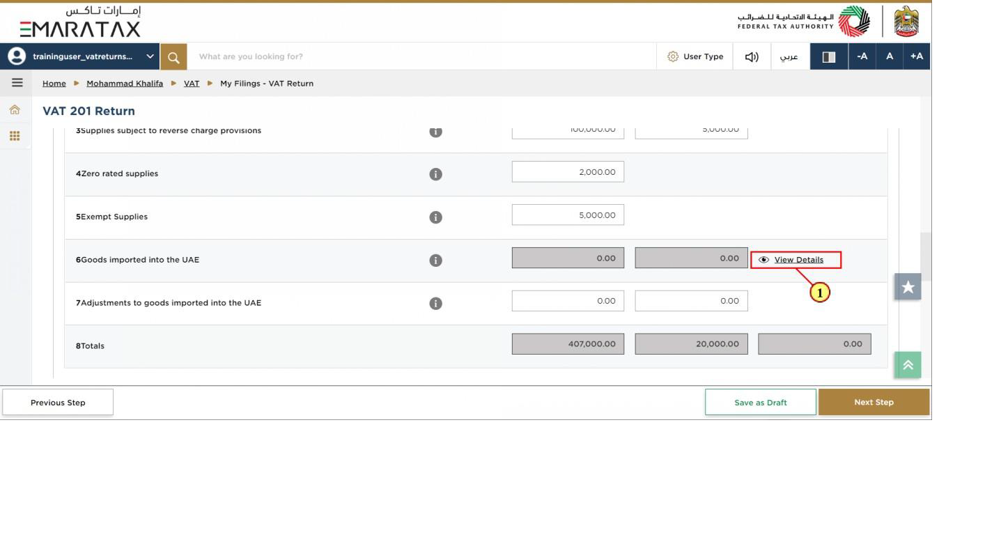 screenshot of questionnaire