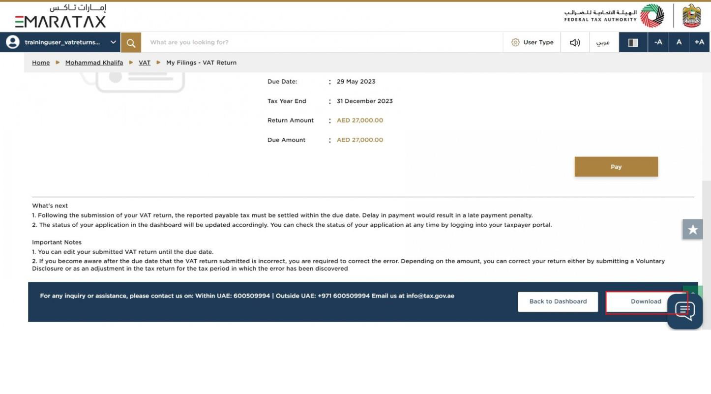 screenshot of questionnaire