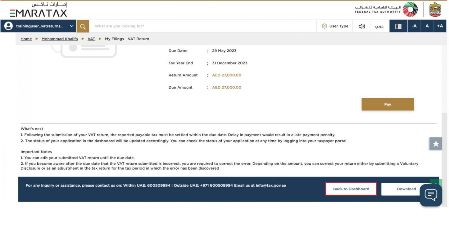 screenshot of questionnaire