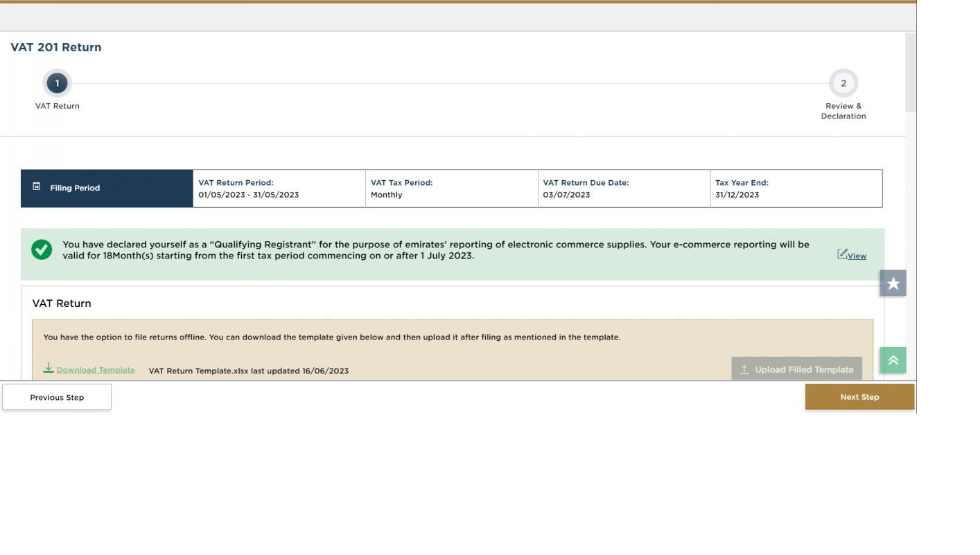 screenshot of questionnaire